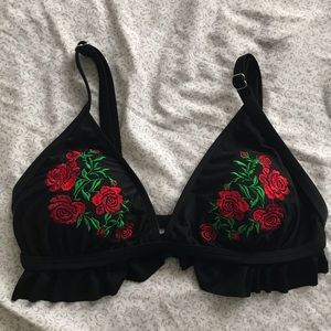 rose bikini top